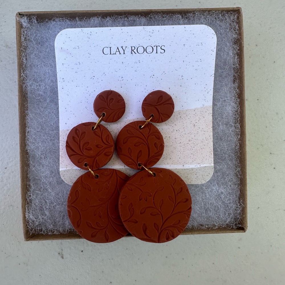 Clay Roots Terracotta Earrings